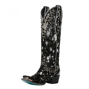 Lane wild hair boots sterling cinder